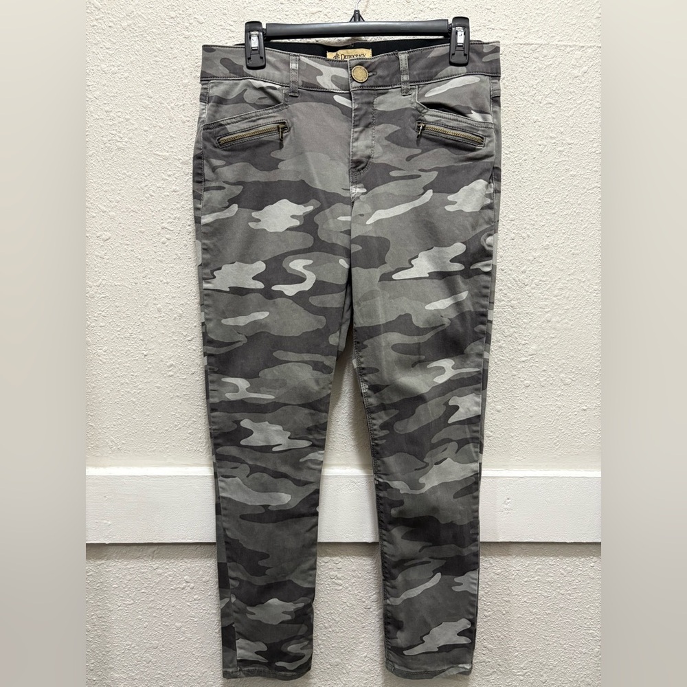 Democracy Ab Technology Camo Skinny Pants Size 10